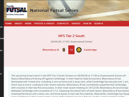 Final NFS T2S Match-AWAY