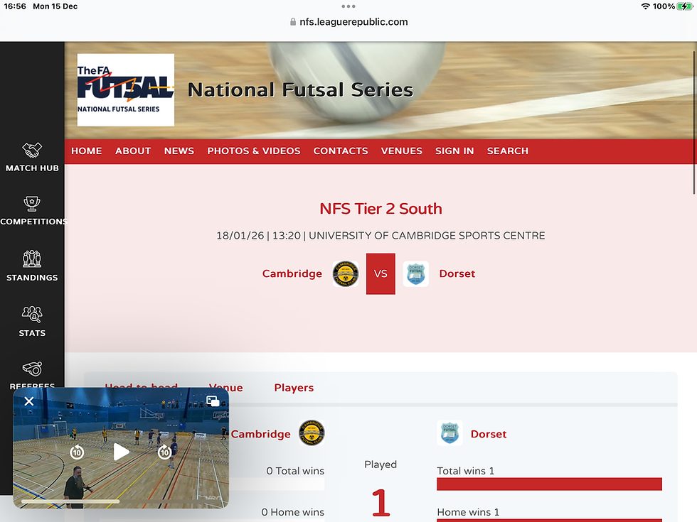 Next Match-2026 @ Home