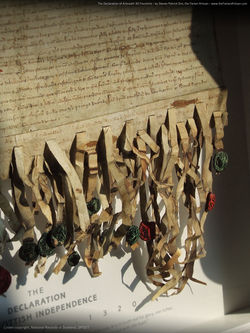 Declaration of Arbroath facsimile