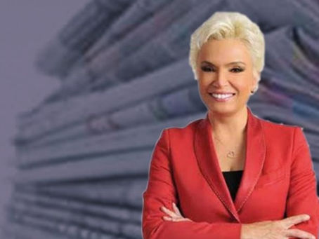 Ünlü sunucu 'acı haberi' yayın sırasında aldı