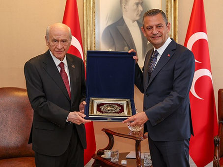 Özgür Özel'den Devlet Bahçeli'ye ziyaret: TBMM'de bir araya geldiler