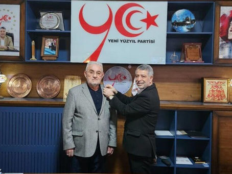 Yeni Yüzyıl Partisi'nde Ali Karaduman, üst düzey göreve getirildi