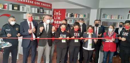 Kızılay Ataşehir Şubesi "okul kütüphanesi" kurdu