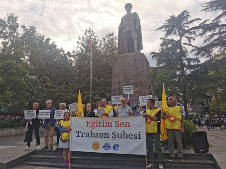 Eğitim-Sen Trabzon: Eğitimi sorun yumağına çevirdiler