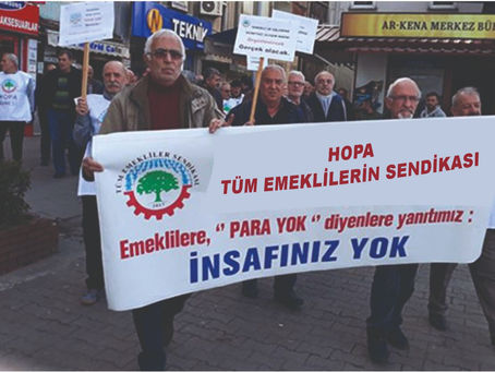 Hopa'da emekliler isyanda!