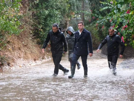 Bodrum sular altında...
