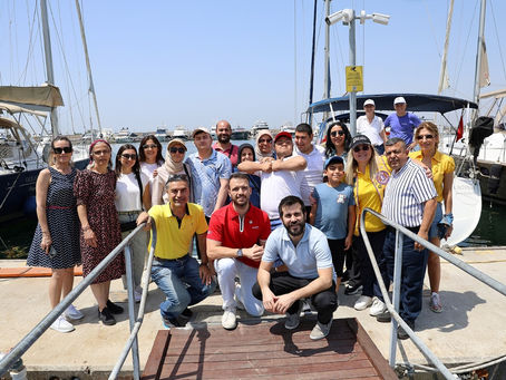 Engelli çocuk ve gençlerin yelkenli heyecanı