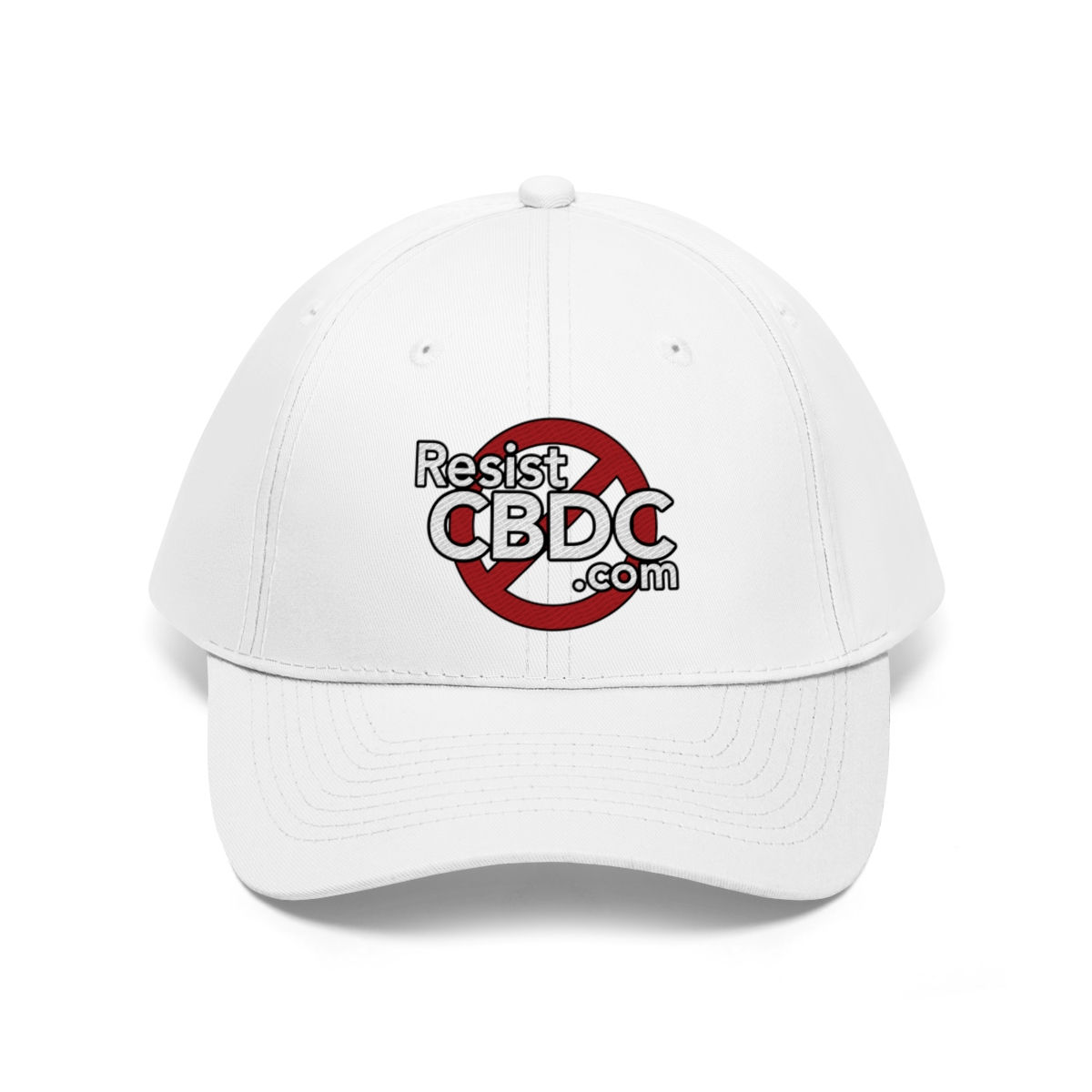 Resist CBDC Unisex Twill Hat