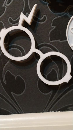 Gafas y cicatriz Harry Potter