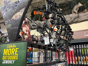 Bow Inventory at Cabela's 