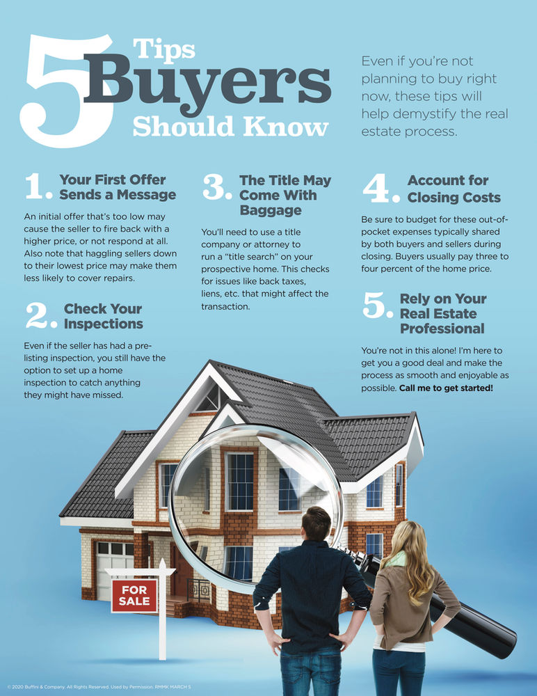 5 Tips to Consider in a Real Estate Transaction