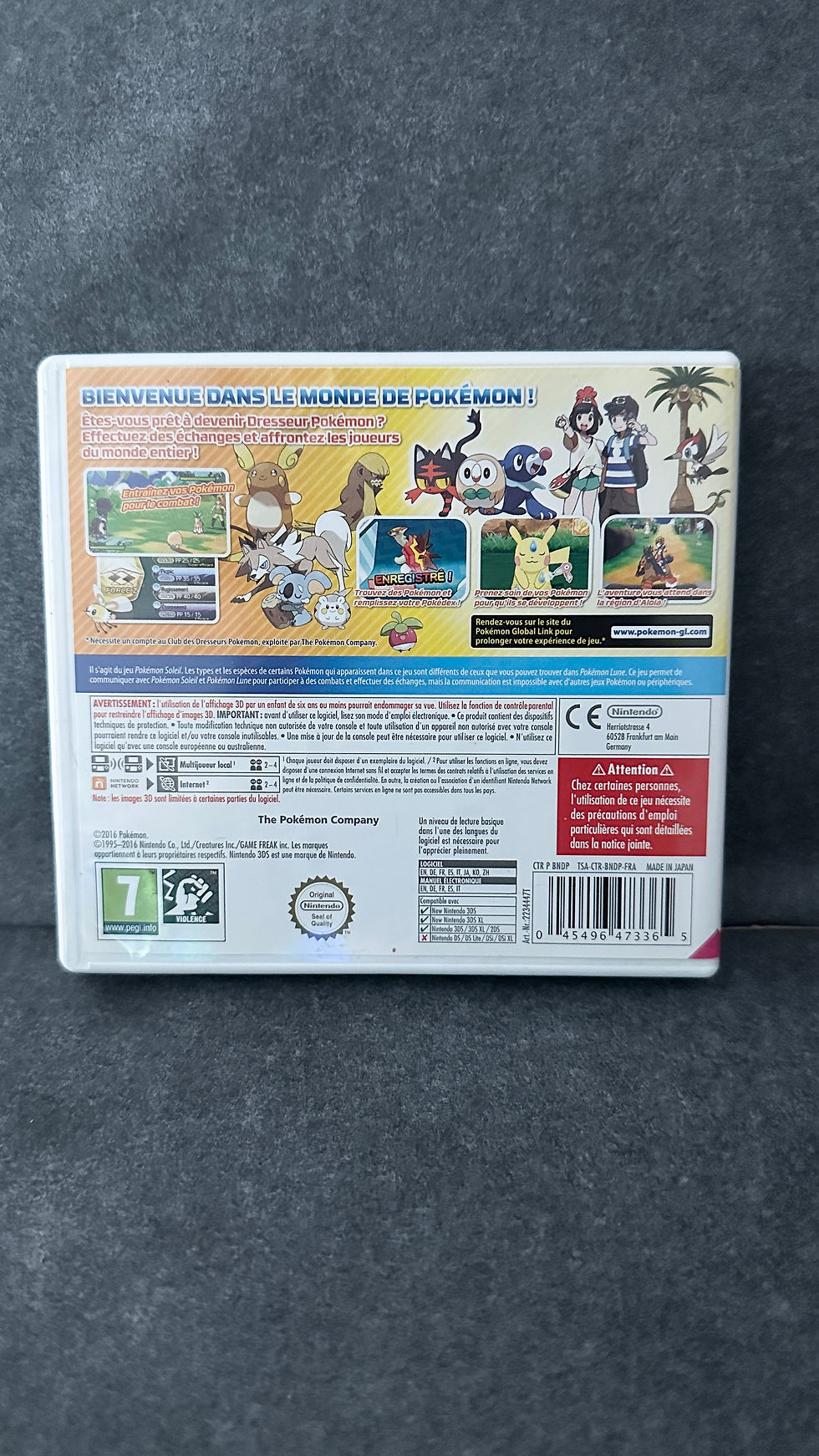 Miniature : Pokémon Soleil