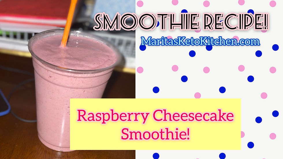 Raspberry Cheesecake Smoothie Recipe