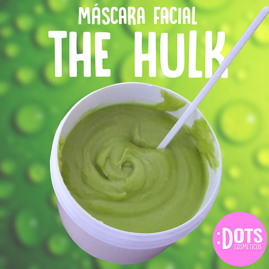 Máscara Facial "The Hulk"