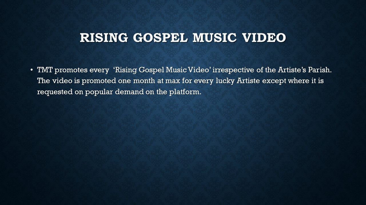 RISING GOSPEL MUSIC VIDEO
