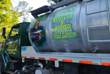 Septic Business truck