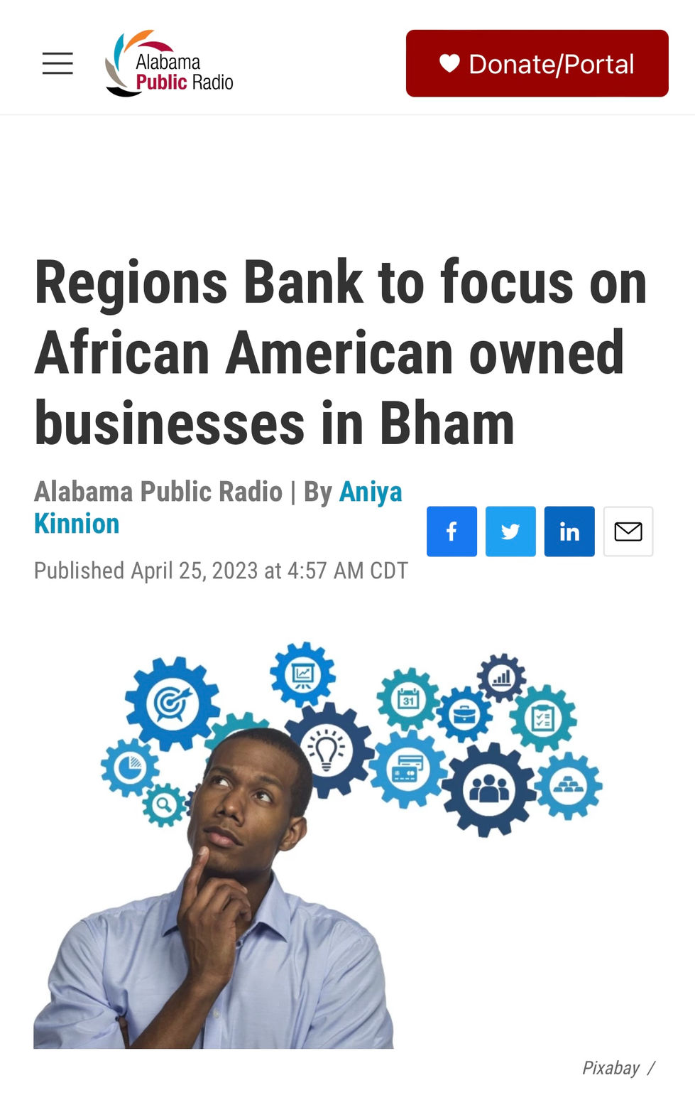 Regions Bank to focus on African American owned businesses in Bham