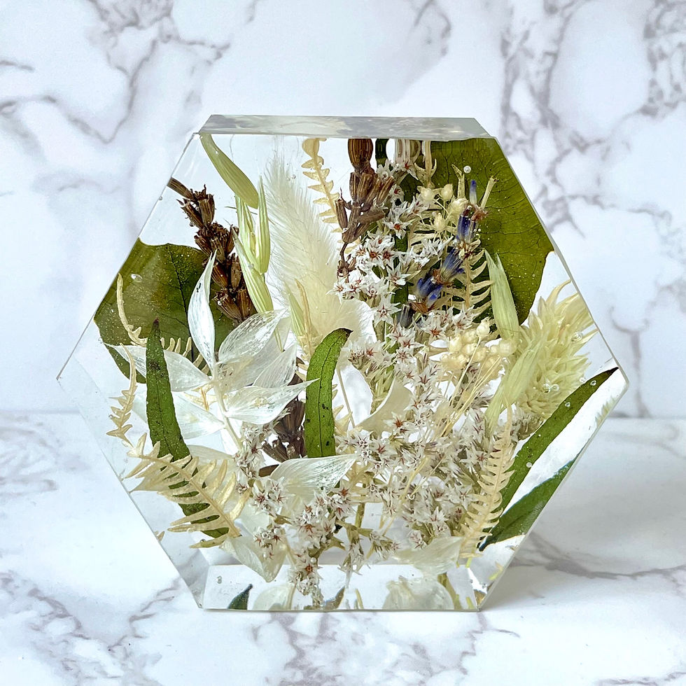 Thumbnail: 10x3cm Hexagon Plaque