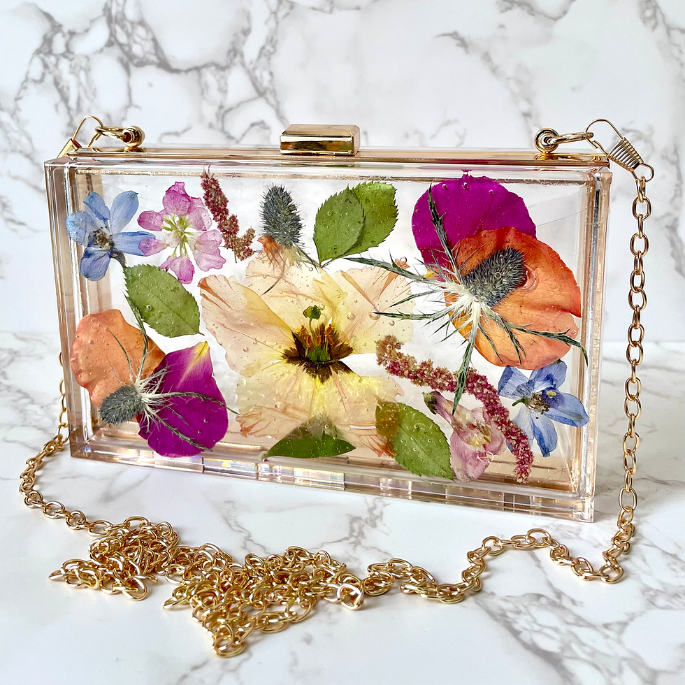 Thumbnail: Floral Clutch/Evening Bag