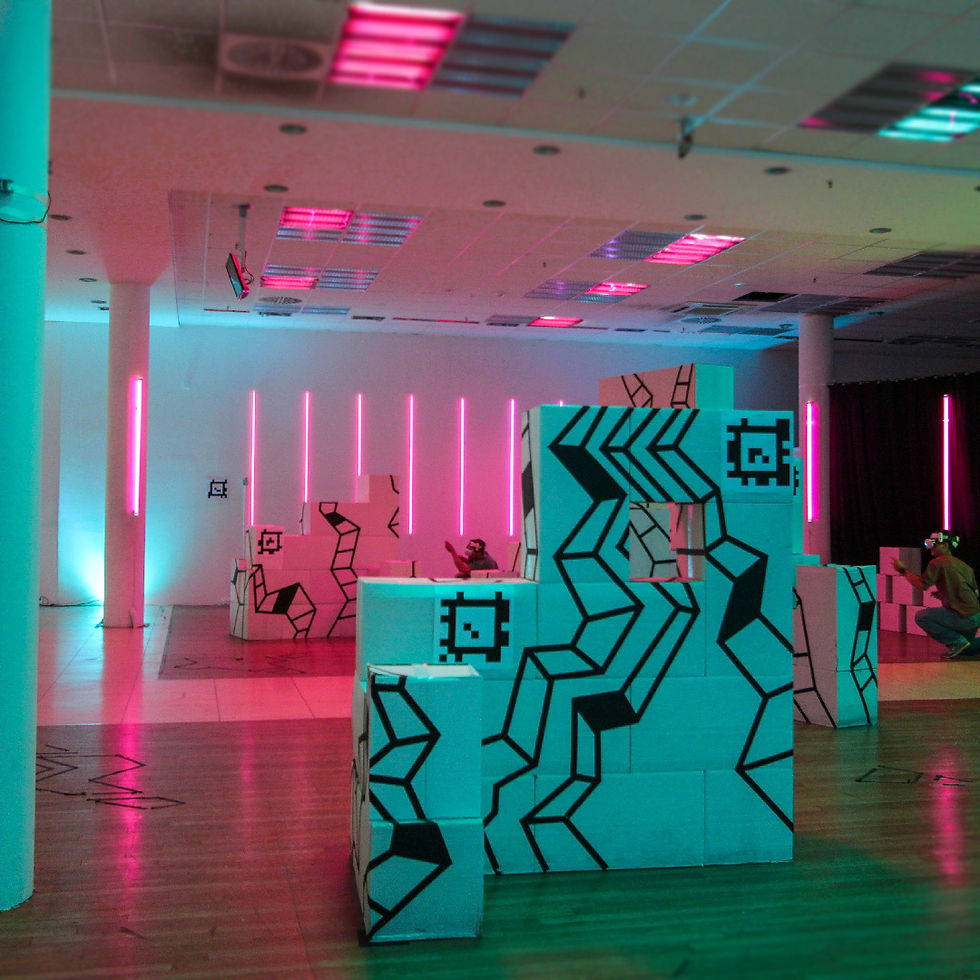 AR Lasertag Arena im Park Center Einkaufzentrum in Berlin