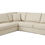 Thumbnail: Italian Beige Leather Sectional 