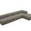 Thumbnail:  Grey Modular Sectional Sofa