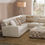 Thumbnail:  Ivory/Tan  Sectional 