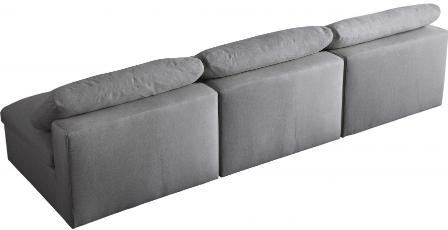 Thumbnail: Gray Fabric Sofa 