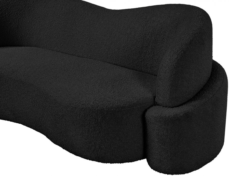 Thumbnail: Black Boucle Sofa 