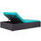Thumbnail: Turquoise Double Outdoor Patio Chaise 