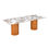 Thumbnail: Marble Ceramic Dining Table 