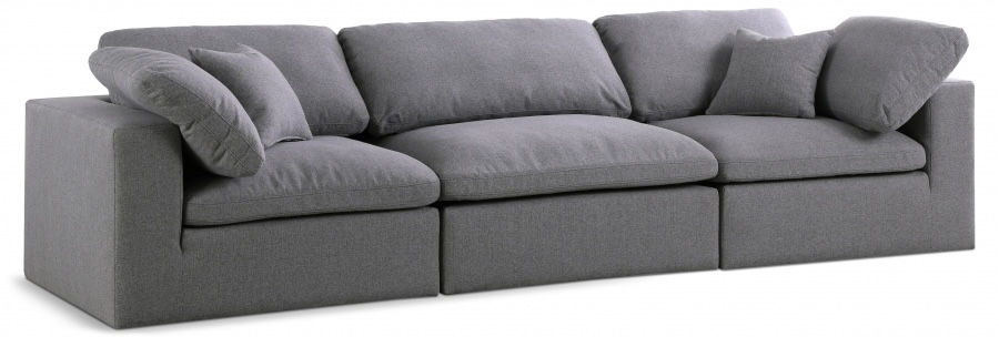 Thumbnail: Gray Fabric Sofa 