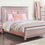 Thumbnail: Pink Queen Bed Frame