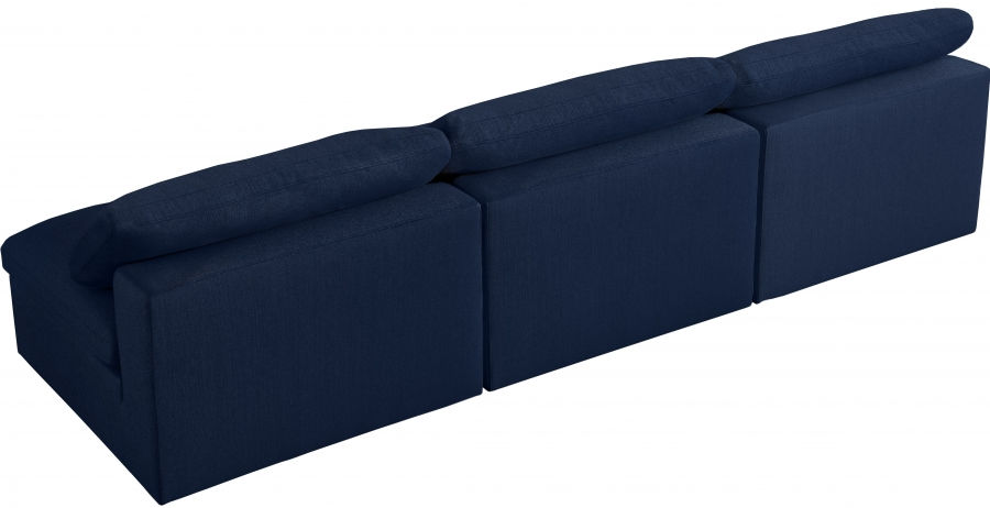 Thumbnail: Navy Blue Modular Sofa 