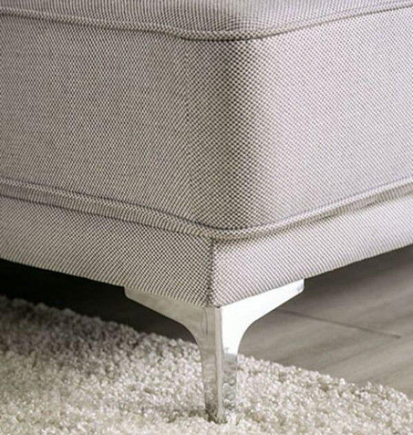 Thumbnail: Light Grey Sectional 