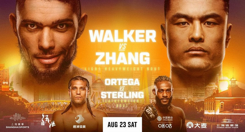 UFC Shanghai: Johnny Walker vs Zhang Mingyang