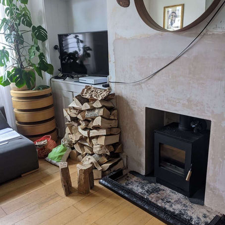 Installing a wood burner