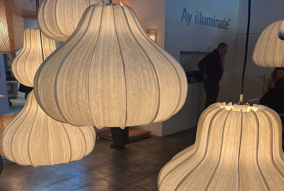 Maison&Objet: A spot of light reflection
