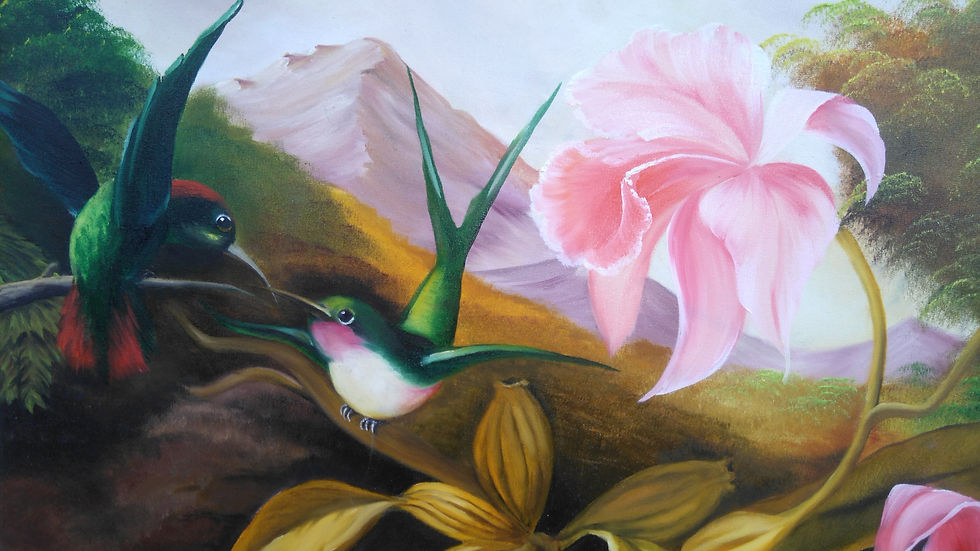 O BEIJO DOS BEIJA-FLORES