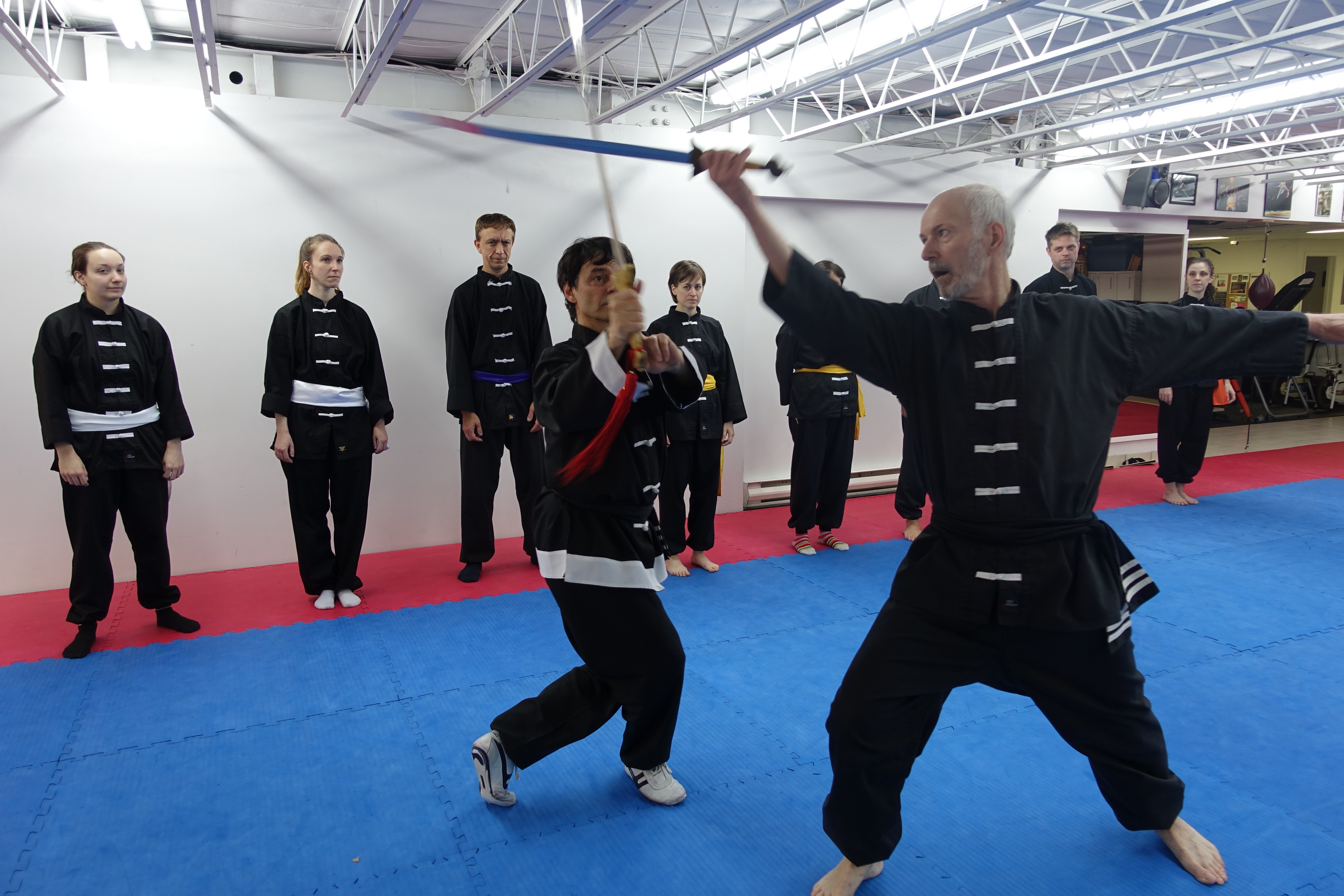 Tai Chi applications à l'épée.