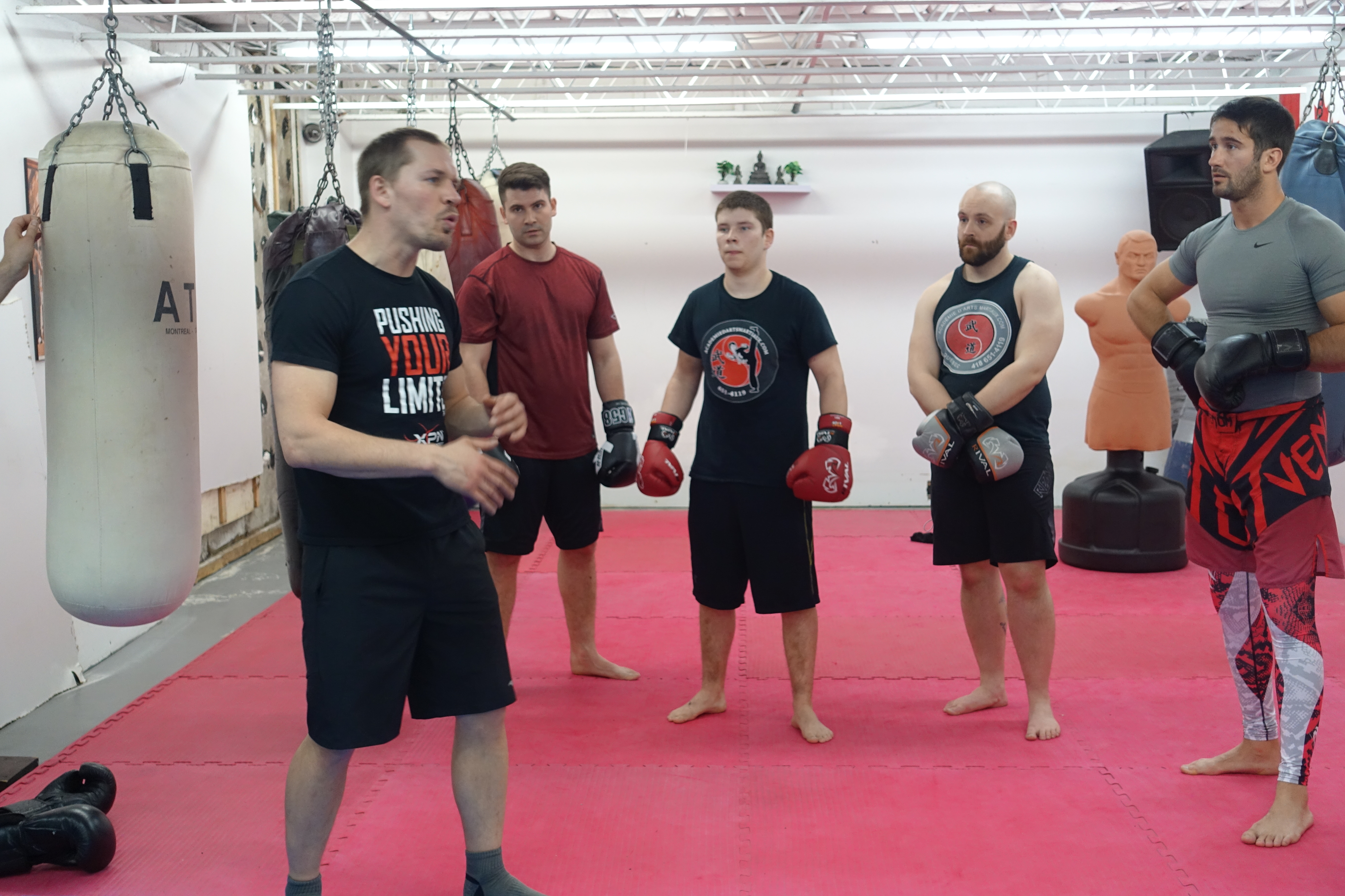 Explications de Boxe par Kevin