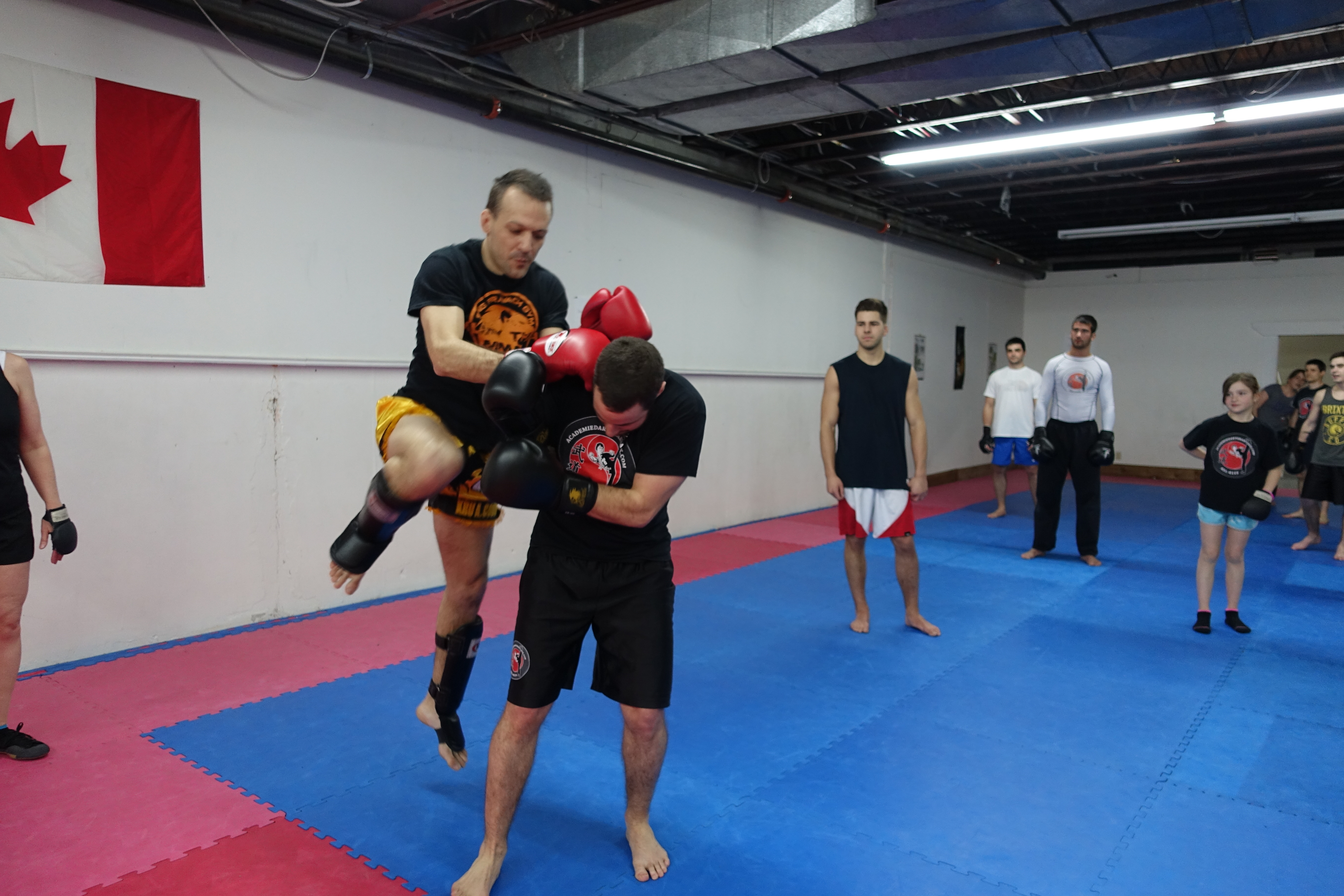 Coup de genou Boxe Muay Thai