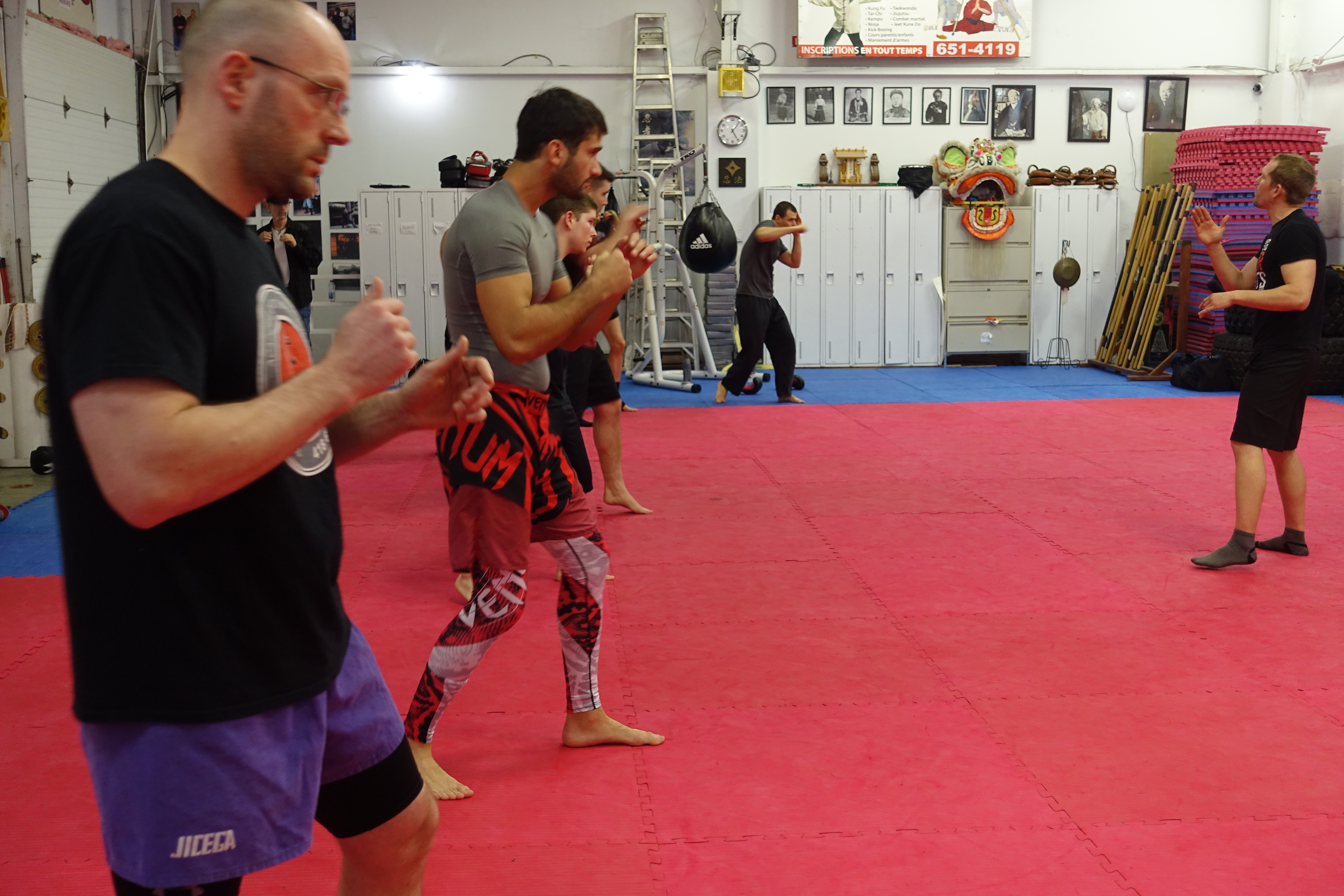 Boxe avec Kevin Bizier