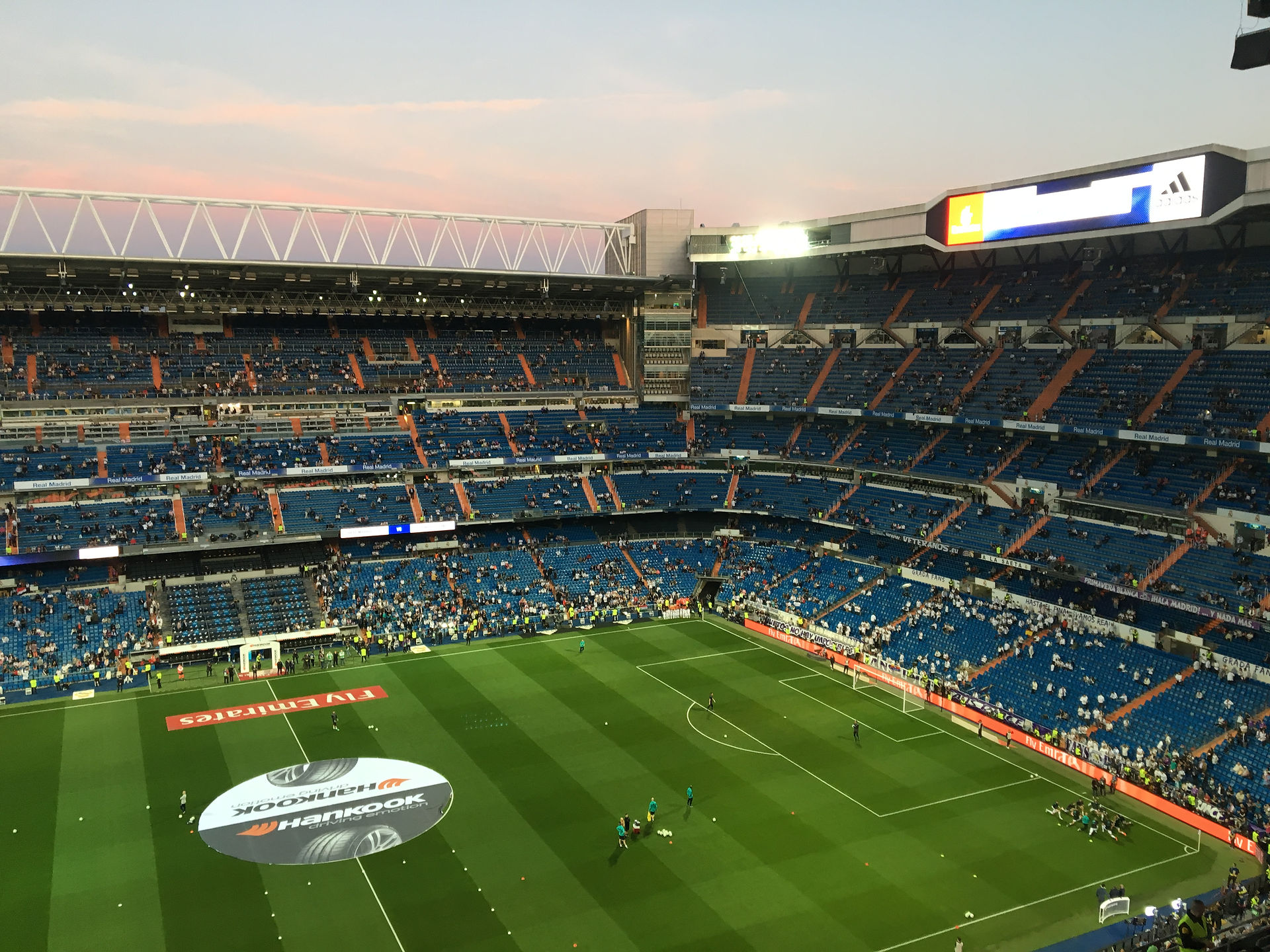 Voir un match de football au Santiago Bernabeu 