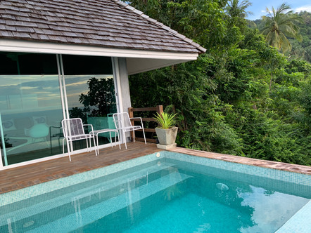 villa avec piscine à Koh Tao en Thailande