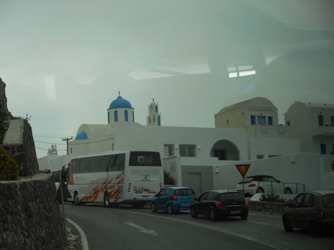 Bus pour Santorin
