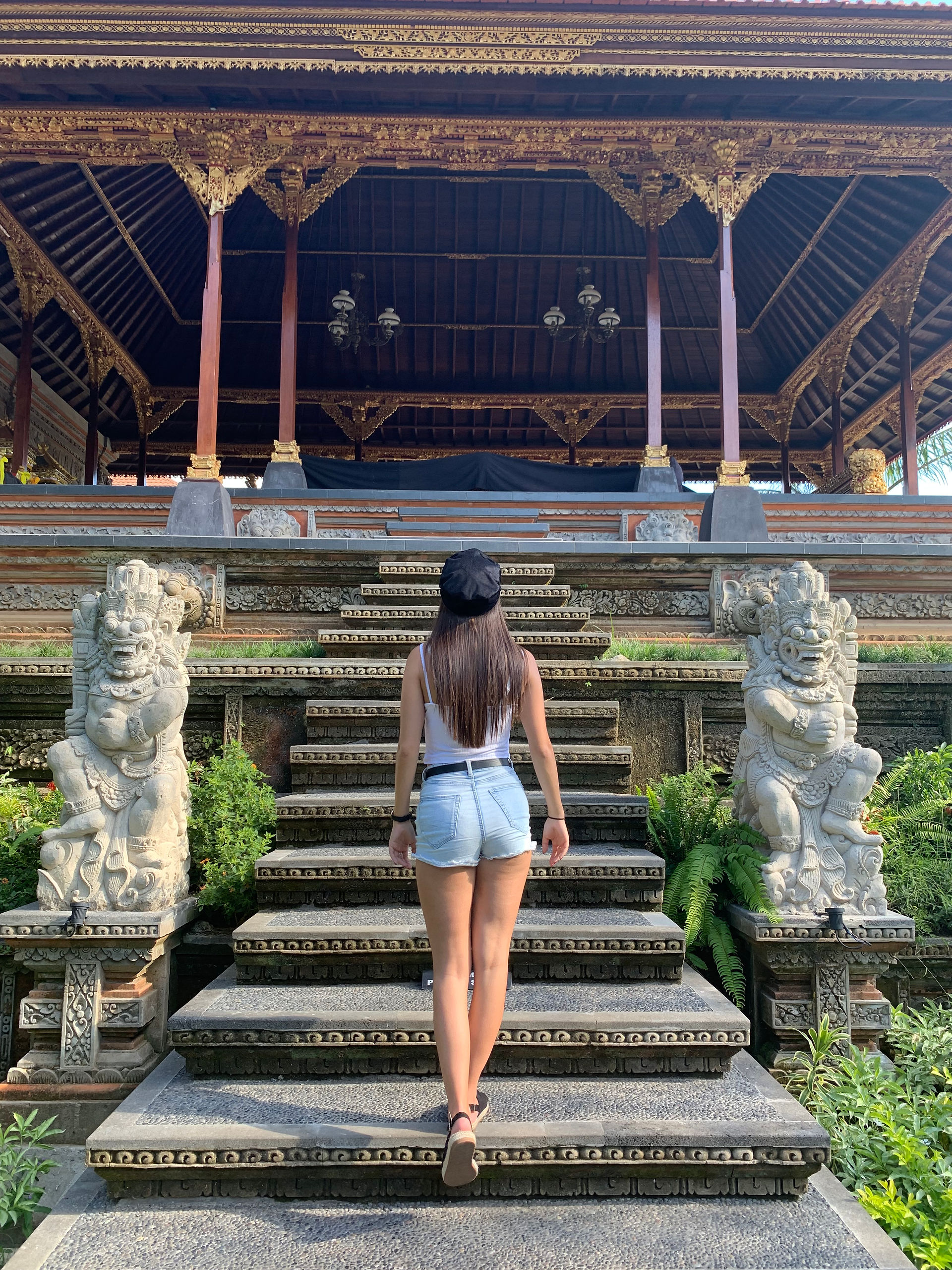 Le temple Ubud palace bali
