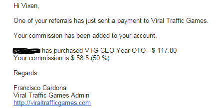 Commissions Received