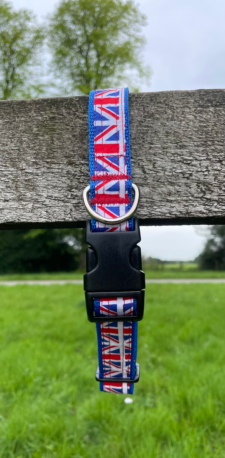 Thumbnail: Blue british flag collar