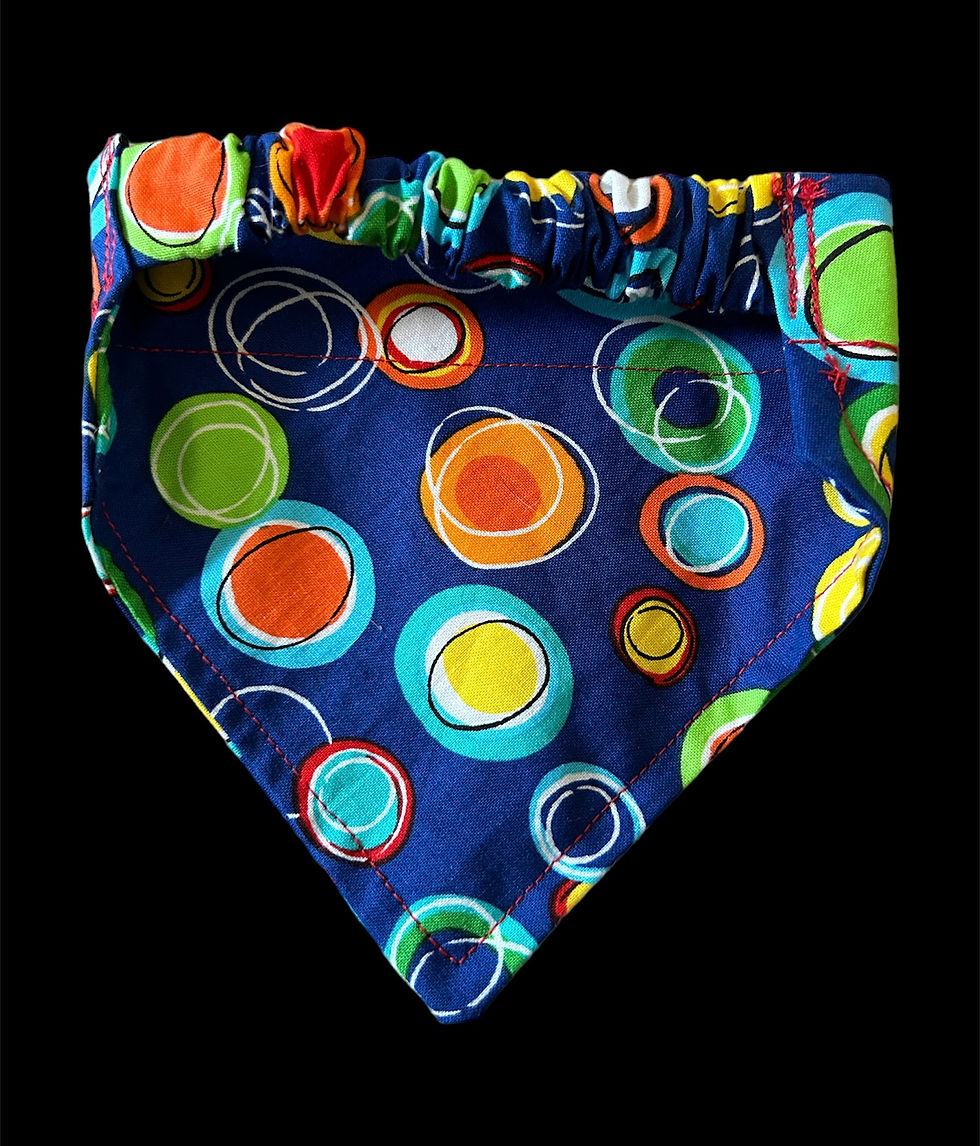 Thumbnail: Blue circle bandana
